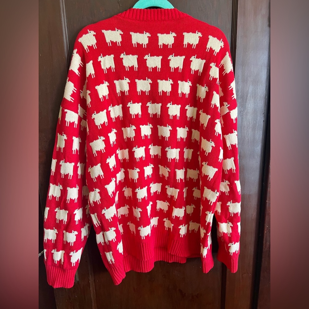 XXXL Warm & Wonderful Men's/Unisex "Diana Edition" Cotton Sheep Sweater - Picture 4 of 10
